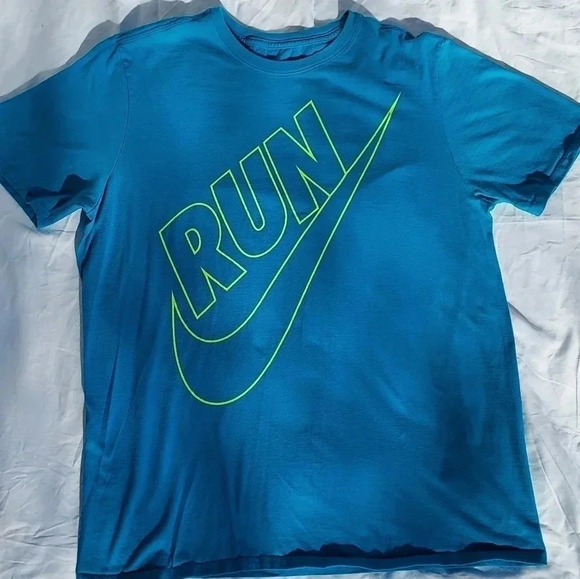 Nike Other - The Nike Tee Large Aqua Color Large Mens T- Shirt